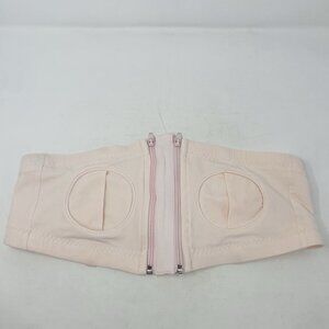 Simple Wishes Womens Size XS-L Adjustable Hands Free Pumping Bra in Pink 1543